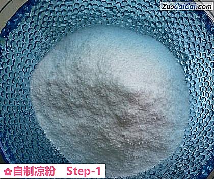 自制凉粉做法第一步骤