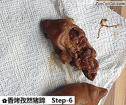 香烤孜然猪蹄做法第六步骤