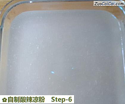 自制酸辣凉粉做法第六步骤