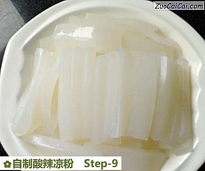 自制酸辣凉粉做法第九步骤