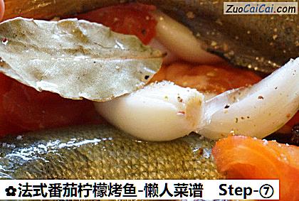 法式番茄柠檬烤鱼-懒人菜谱做法第七步骤