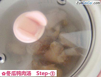 冬瓜鸭肉汤做法第五步骤