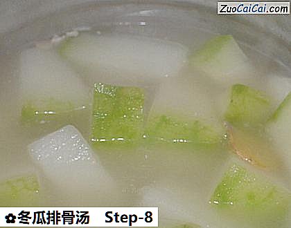 冬瓜排骨湯的做法步驟圖(八) 冬瓜排骨湯的做法步驟圖(八)