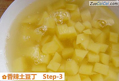 香辣土豆丁做法第三步骤