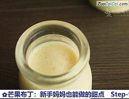 芒果布丁:新手妈妈也能做的甜点做法第九步骤