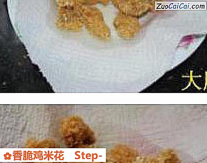 香脆鸡米花做法第四步骤