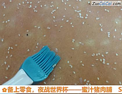 蜜汁猪肉脯做法第九步骤