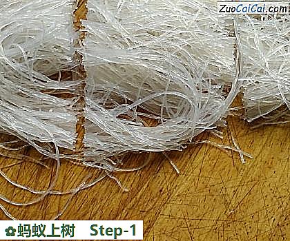 蚂蚁上树做法第一步骤