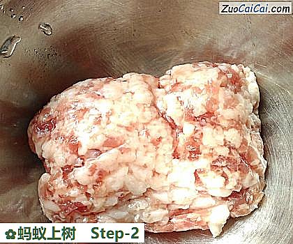 蚂蚁上树做法第二步骤