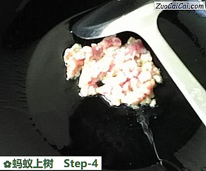 蚂蚁上树做法第四步骤