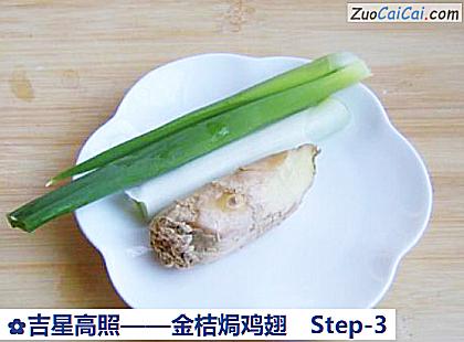 金桔焗鸡翅做法第三步骤