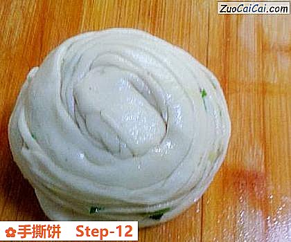 手撕饼做法第十二步骤