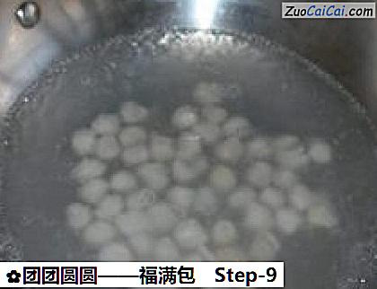 团团圆圆做法第九步骤