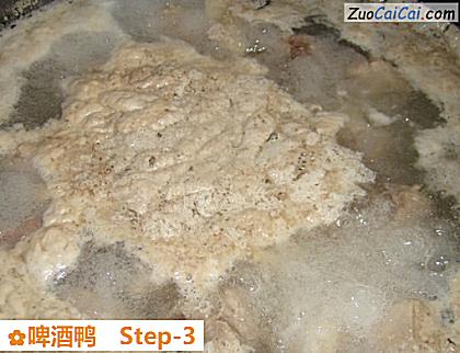 啤酒鸭做法第三步骤