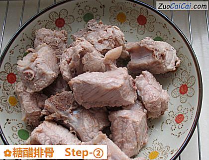糖醋排骨做法第二步骤