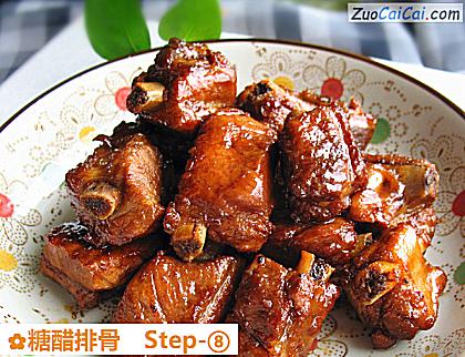 糖醋排骨做法第八步骤