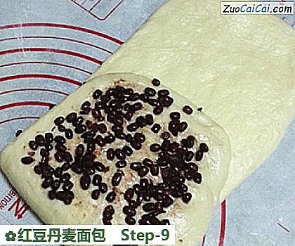 红豆丹麦面包做法第九步骤
