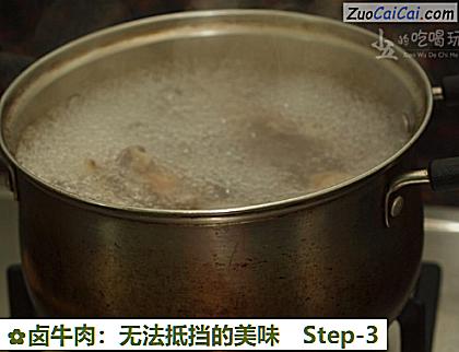 卤牛肉:无法抵挡的美味做法第三步骤