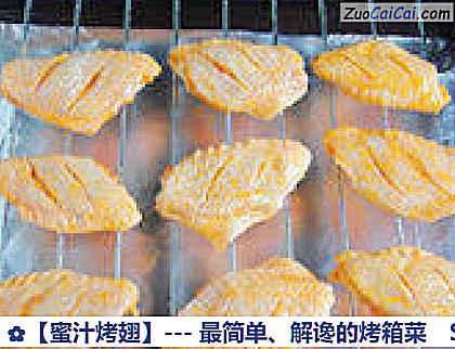 蜜汁烤翅做法第五步骤