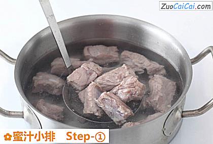 蜜汁小排做法第一步骤