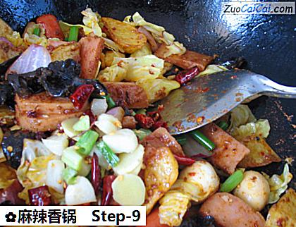 麻辣香锅做法第九步骤