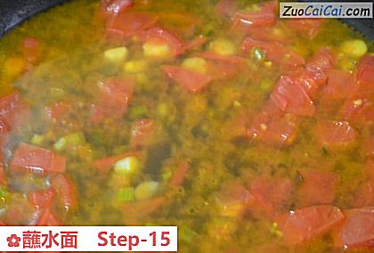 蘸水面做法第十五步骤