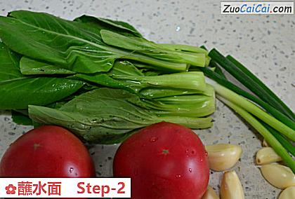 蘸水面做法第二步骤