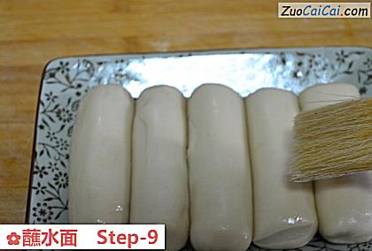 蘸水面做法第九步骤