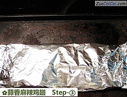 蒜香麻辣鸡翅做法第三步骤