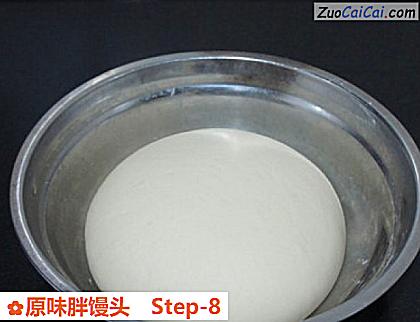 原味胖馒头做法第八步骤