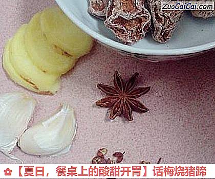 话梅烧猪蹄做法第二步骤