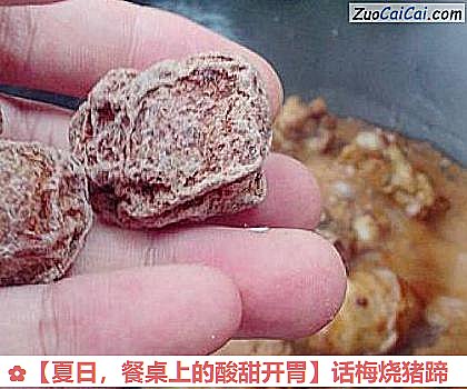 话梅烧猪蹄做法第五步骤