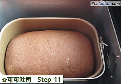 可可吐司成品图1