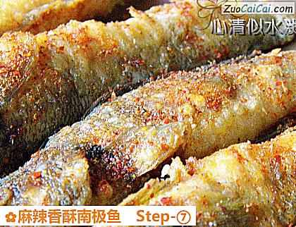 麻辣香酥南极鱼做法第七步骤