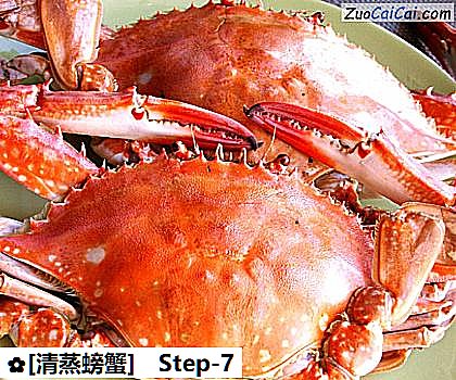 [清蒸螃蟹]做法第七步骤