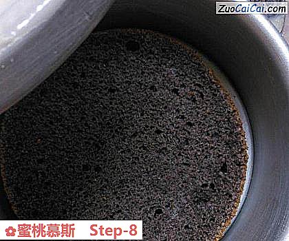 蜜桃慕斯做法第八步骤