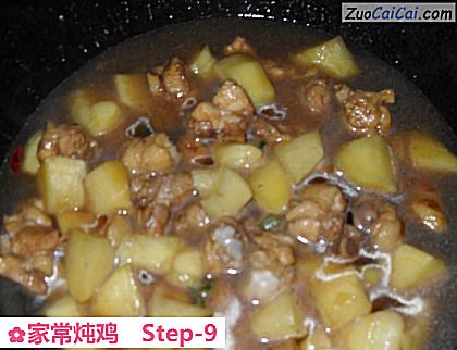 家常炖鸡成品图1