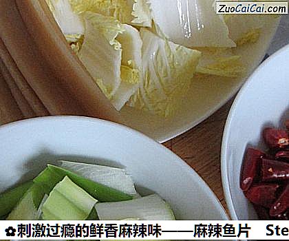 麻辣鱼片做法第三步骤