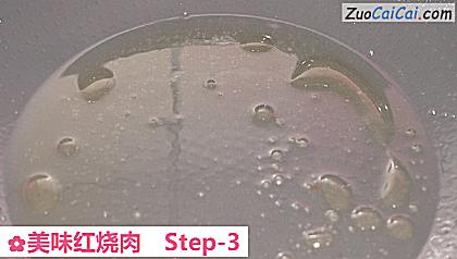 美味红烧肉做法第三步骤