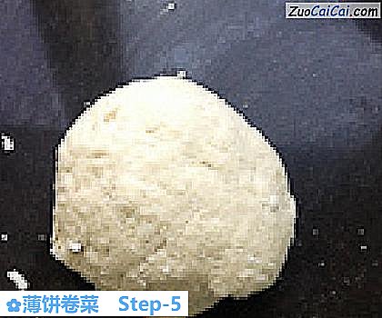 薄饼卷菜做法第五步骤