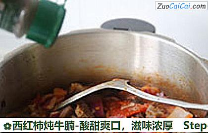 西红柿炖牛腩-酸甜爽口做法第十五步骤