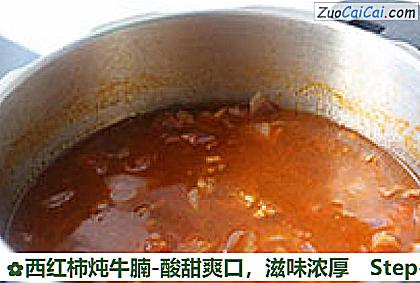 西红柿炖牛腩-酸甜爽口做法第十七步骤