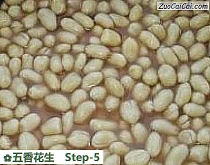 五香花生做法第五步骤
