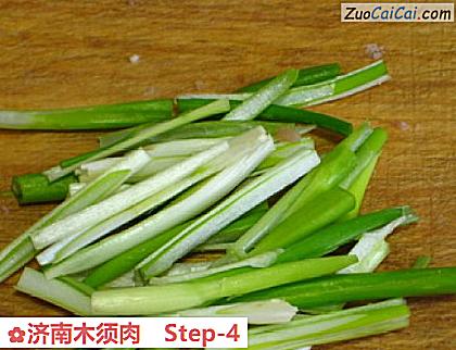 济南木须肉做法第四步骤
