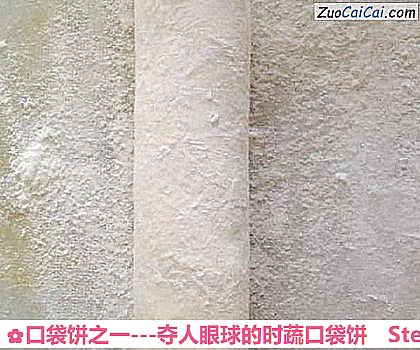 口袋饼之一-夺人眼球的时蔬口袋饼做法第二步骤