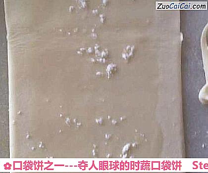 口袋饼之一-夺人眼球的时蔬口袋饼做法第四步骤