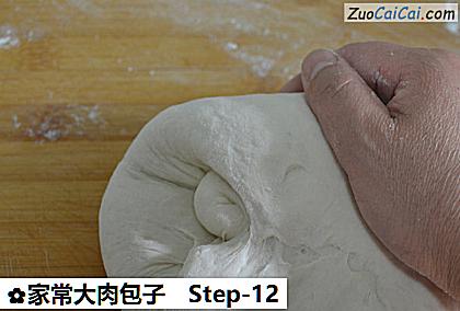 家常大肉包子做法第十二步骤
