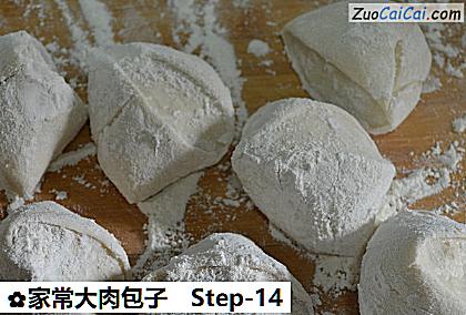 家常大肉包子做法第十四步骤