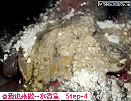 水煮鱼做法第四步骤