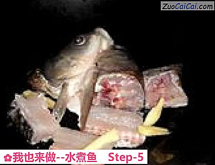 水煮鱼做法第五步骤